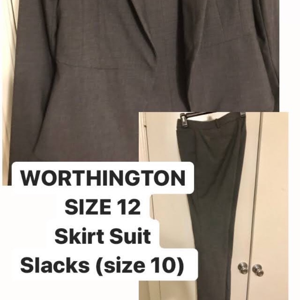 Worthington Pant, Skirt, and Jacket Suit
